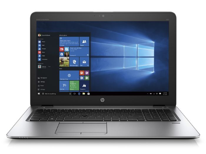 HP Elitenook 850 G3, intel core I5-6200U 2,30GHz, 250GB ssd NVMe, 8 GB RAM