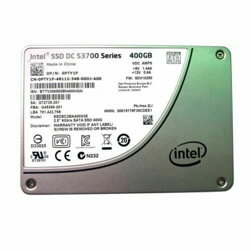 Intel SSD DC S3700 series, 400gb